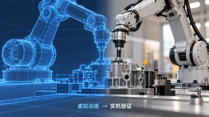 虚拟与实机验证 · 虚实渐变